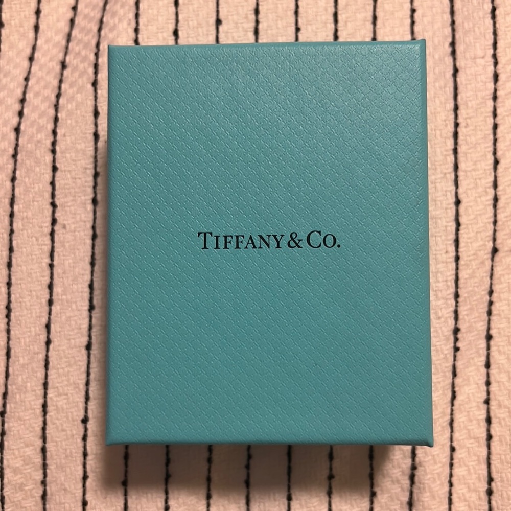 Tiffany double heart necklace